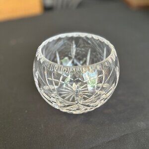 Majestic Crystal blow, 3.75" high x 4.75" wide, has some small rough spots